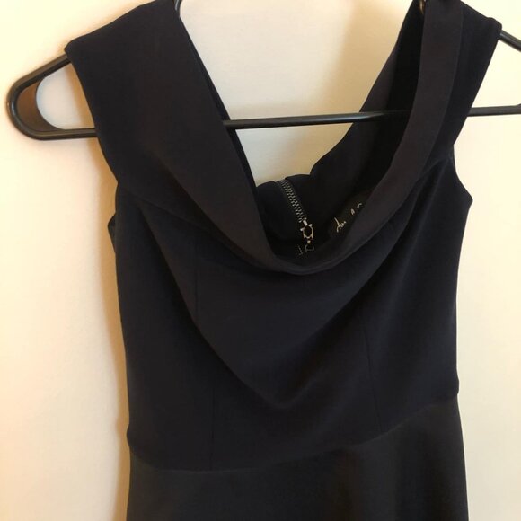 Wonderful midnight blue evening gown by Joseph Ribkoff - Dress - Picture 13 of 14